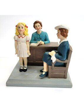 Saturday Evening Post Figurine by Francis Tipton Hunter Limited Edition PD105